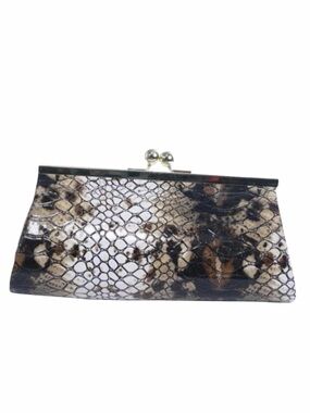 Depeche Mode Snakeskin Clutch Bag with Chain Strap